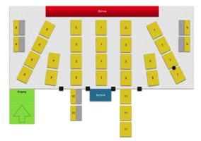 Sitzplan St. Gallus, Konstanz